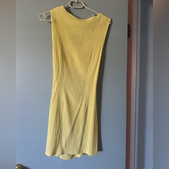 New free people yellow cutout dress - Picture 2 of 3